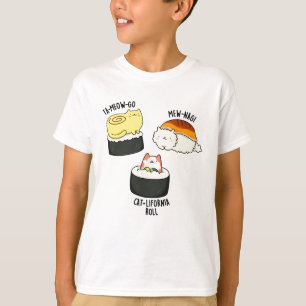 T-shirt Sushi Cats Cute Sushi Pun