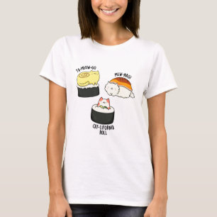 T-shirt Sushi Cats Funny Sushi Pun