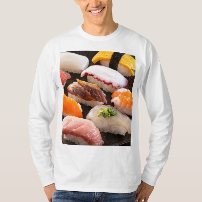 T-shirt Sushi Dream – Jewels of the Sea (Devant)
