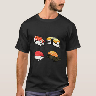 T-shirt Sushi du Pug paresseux