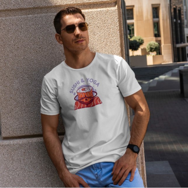 T-shirt Sushi Et Yoga (Créateur téléchargé)