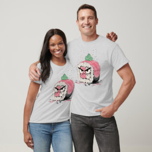 T-shirt Sushi grincheux