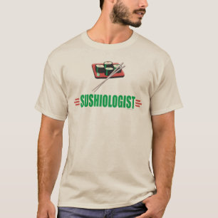 T-shirt Sushi humoristique