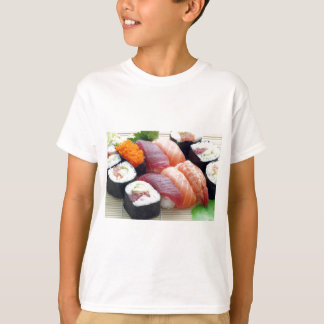 T-shirt Sushi Japonais Alimentation asiatique Raw Sashimi