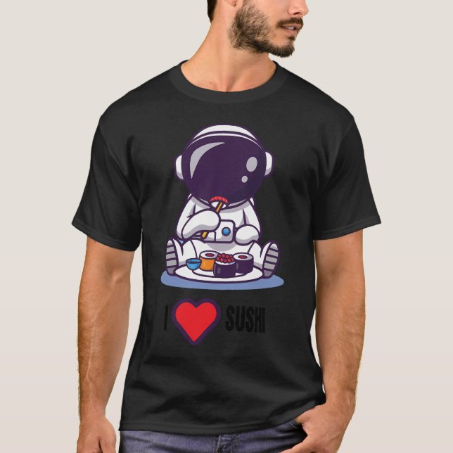 T-shirt Sushi Lover (Devant)