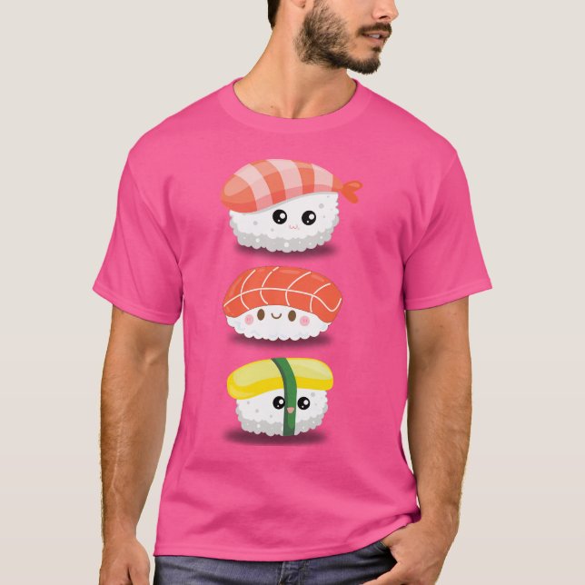 T-shirt Sushi mignon (Devant)