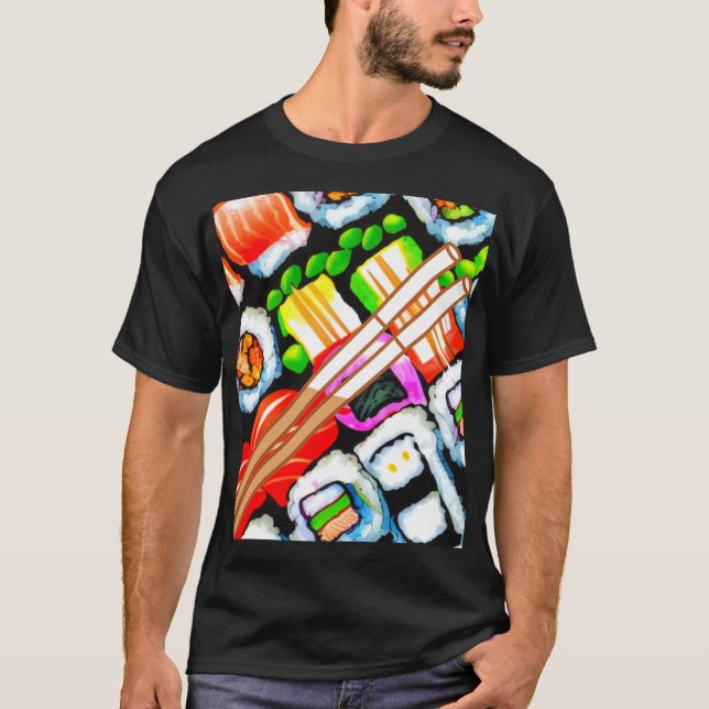 T-shirt Sushi pop (Devant)