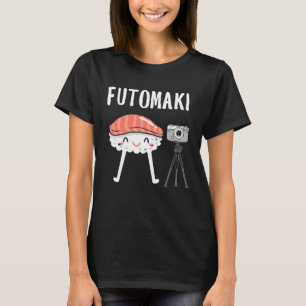 T-shirt Sushi pour hommes Miso Maki Japon Wasabi Nigiri Po