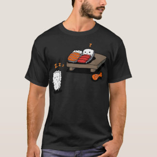 T-shirt Sushi qui marche en dormant Sushi Funny Kawaii Car