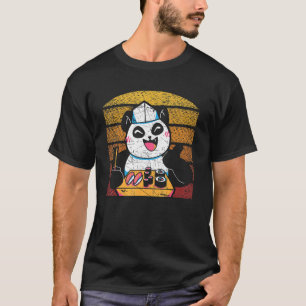 T-shirt Sushi Rolls Japonais Sushi Foin Animal Panda Bea