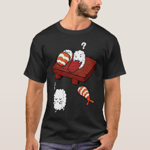 T-shirt Sushi Sushi Sleeping Sushi Sleepy