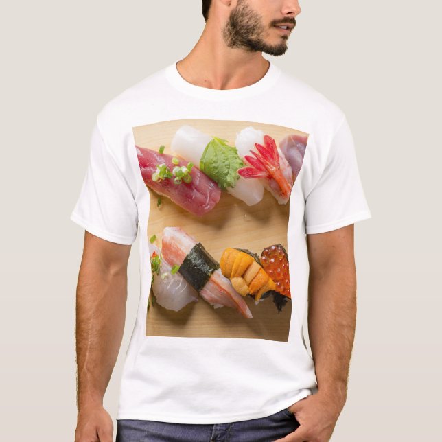 T-shirt Sushi Symphony ~Luxurious Harmony~ (Devant)
