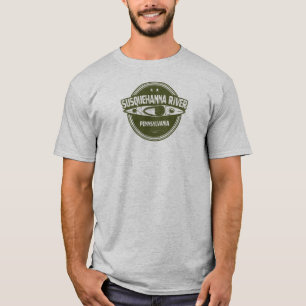 T-shirt Susquehanna River (Pennsylvanie)
