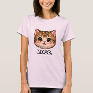 T-Shirt - SÜßes KÄTZCHEN MIT STIMMUNG 