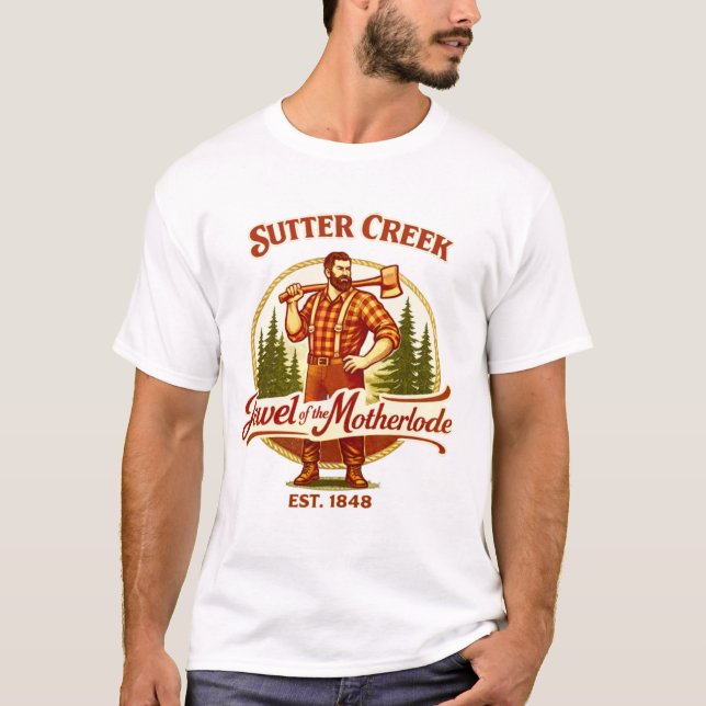 T-shirt Sutter Creek – Jewel of the Motherlode (Devant)
