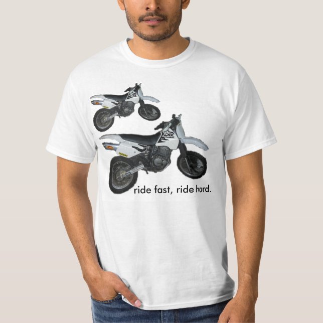 T - Shirt Suzuki DR. Anpassen von ColorsTribal (Vorderseite)