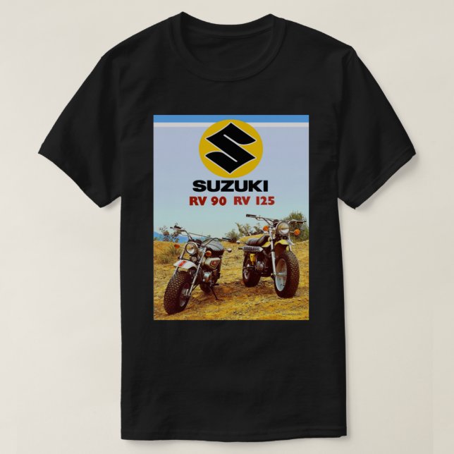 T-shirt Suzuki Rv 90 Rv 125 Suzuki rv 90 rv 125 (Design devant)