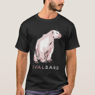 T-shirt Svalbard Ours Polaire Cercle Arctique Norvège