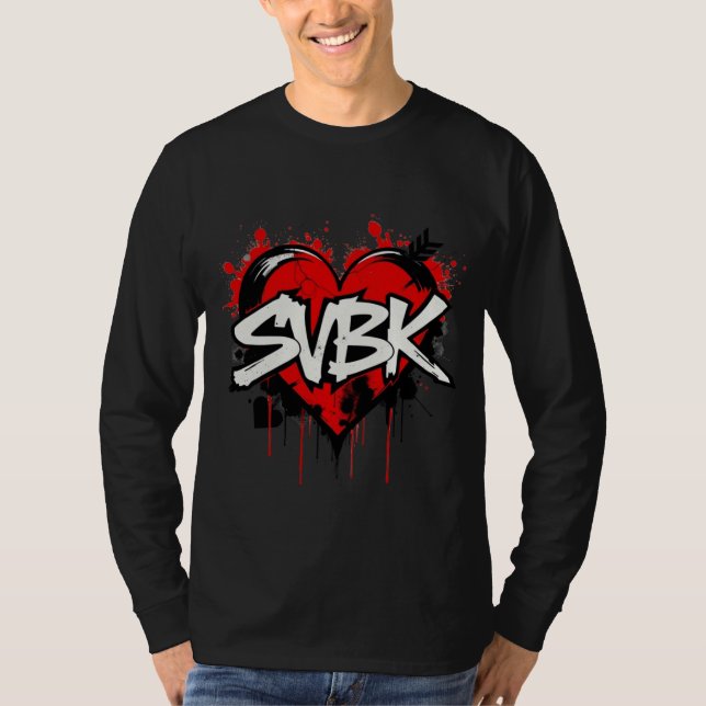 T-SHIRT SVBK LOVE - SILVERBCKK TTV OFFICIEL (Devant)