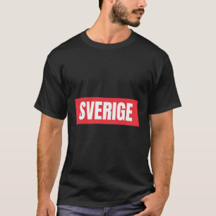 T-shirt Sverige Suède Dala Horse Dalecarlienne Hors