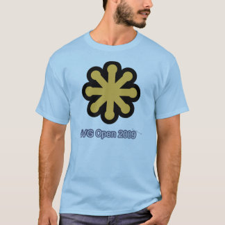 T-shirt SVG ouvrent la chemise 2009