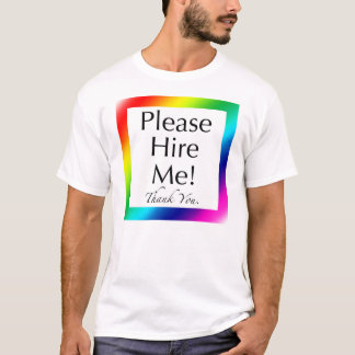 T-shirt "Svp engagez-moi !" - Une chemise pour les