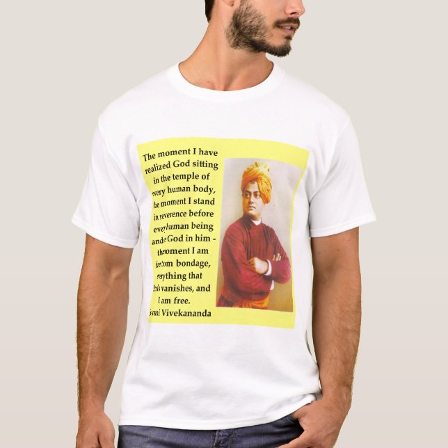 T-shirt Swami Vivekananda (Devant)