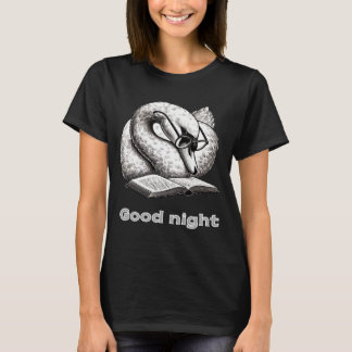 T-shirt Swan de nuit