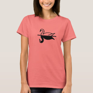 T-shirt Swan Reflection by FLOWER FLY
