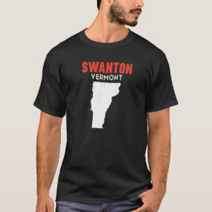 T-shirt Swanton Vermont USA State America Travel Vermont