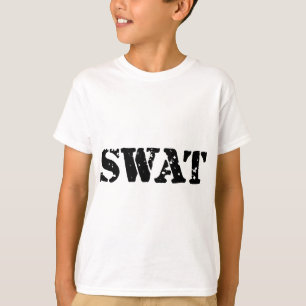 T-shirt SWAT Team Fun Police Costume Adultes
