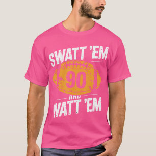 T-shirt Swatt Em Et Watt Em 90 Football