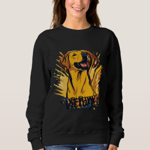 T-shirt Sweat à Chien Doré Victory Lap - Gagnant H