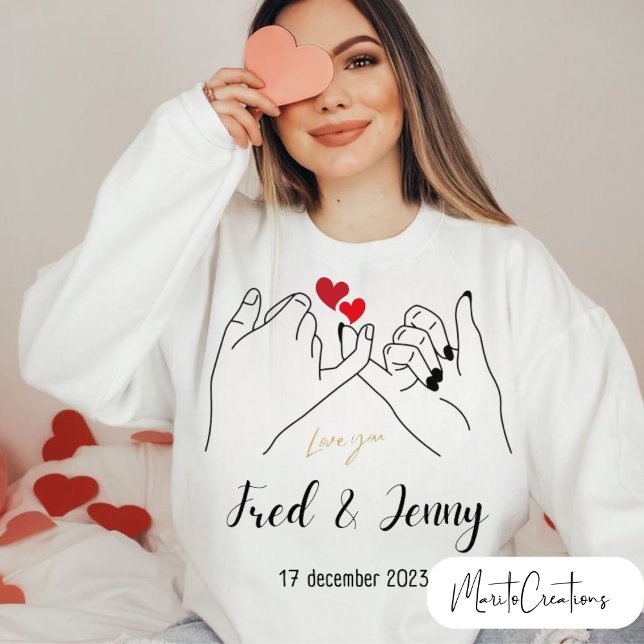 t-shirt sweater for him and her on Valentine's Day (Von Creator hochgeladen)