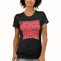 Sweatshirt à capuchon foncé de maman de lacrosse