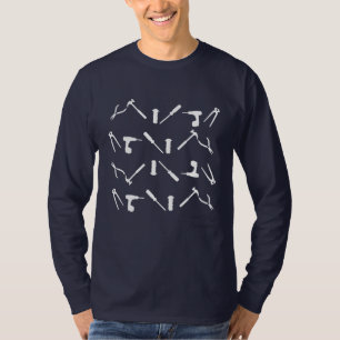 T-shirt Sweatshirt à motif d'outils d'atelier de mécanique