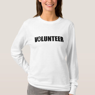 T-shirt Sweatshirt de bénévoles (empreinte de patte)