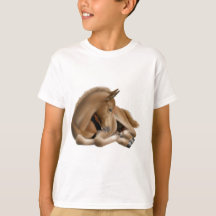 Sweatshirt des enfants de poulain dormant
