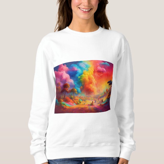 T-shirt Sweatshirt doux et confortable (Devant)