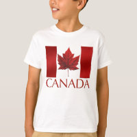 Sweatshirt du drapeau canadien de l'enfant Maple L