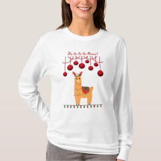 T-shirt Sweatshirt Fa-la-la-llama