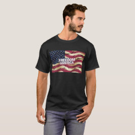 T-shirt SWEATSHIRT masculin de l'AMÉRIQUE LIBERTÉ