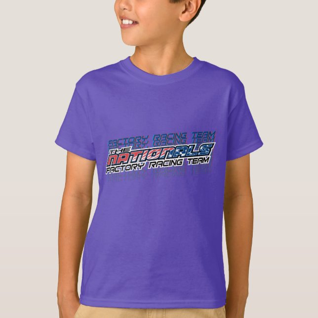 T-shirt sweatshirt national pour enfants d'usine (Devant)