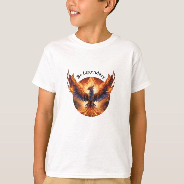 T-shirt sweatshirt "Soyez légendaire" (Devant)