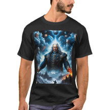 Swedenborg Heaven and Hell black AI Généré Art