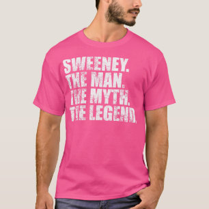 T-shirt Sweeney Sweeney Nom de famille Sweeney nom de fami