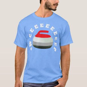 T-shirt Sweep Curling Sports Design Funny Curling