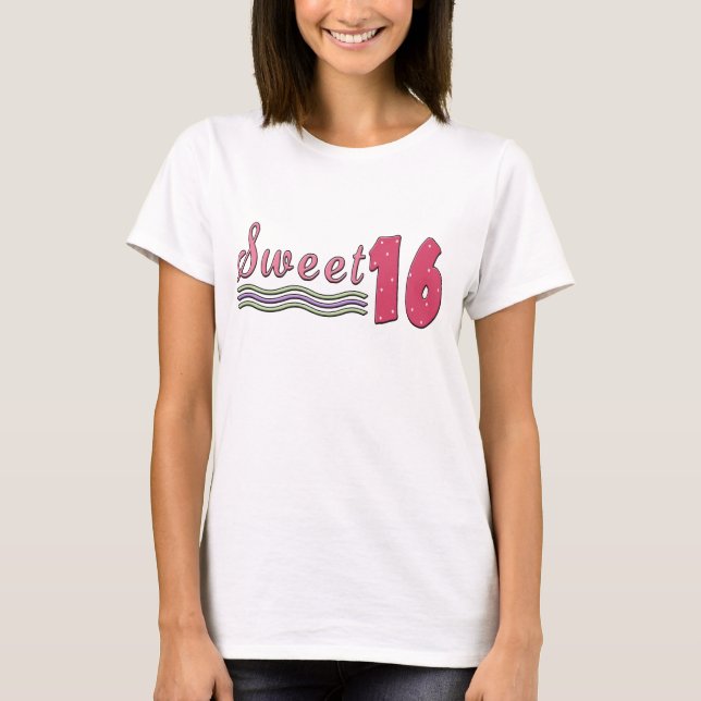 T-shirt Sweet 16 (Devant)
