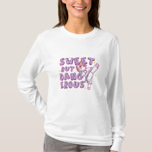 T-shirt Sweet but dangerous Karate Unicorn