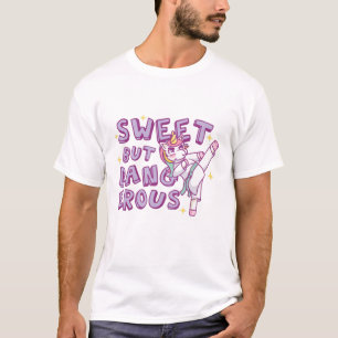 T-shirt Sweet but dangerous Karate Unicorn